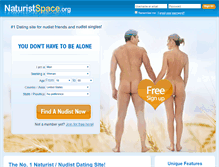 Tablet Screenshot of de.naturistspace.org